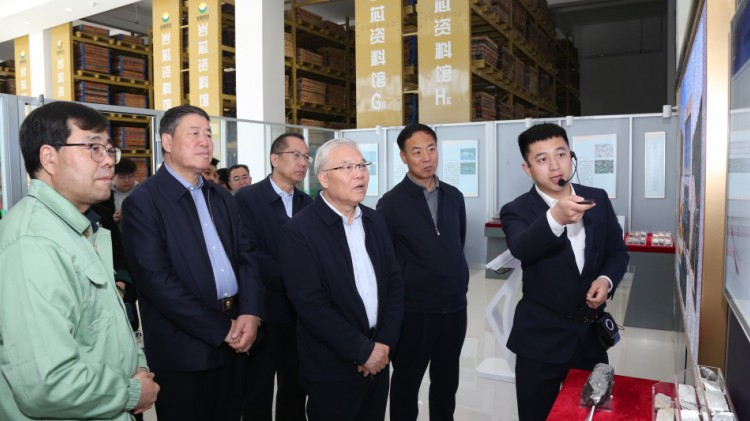 全國政協常委、省政協副主席尚勛武蒞臨金徽股份調研綠色礦山建設工作